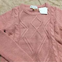きのこ様専用  ピンクニットのサムネイル