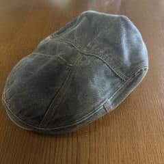 デニムハンチング帽子 コットン100% メンズのサムネイル