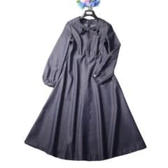 マックスマーラ　現行タグ　アンドコー　マキシ丈ロングデニムインディゴワンピース マックスマーラ 現行タグ アンドコー マキシ丈ロングデニム