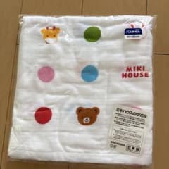 MIKI HOUSE バスタオル 90x90cm 動物柄のサムネイル