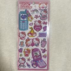 平成はっぴーフォン　シール　ハローキティ