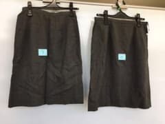 値下げ★冬用事務服 スカート おまとめ 9号15号のサムネイル