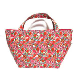 トートバッグ♡ハンドメイド♡ぱんだ♡花柄のサムネイル