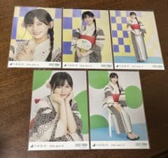 乃木坂46 生写真 池田瑛紗 浴衣 5種コンプ - メルカリ