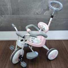 ディズニー　トライクピュア　三輪車 ディズニートライクピュア ミニーちゃん 三輪車 ミニーマウス - メルカリ