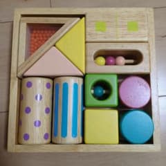 木製 知育玩具 音の鳴る積み木セットのサムネイル