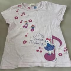ケーピー うさぎ刺繍 Tシャツのサムネイル