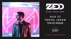 ZEDD  ライブチケット 3月23日 幕張メッセのサムネイル
