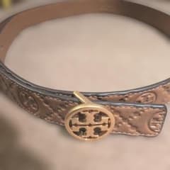 Tory Burch ブラウンレザーベルト - メルカリ