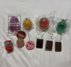 スクイーズ 食品サンプル ミニチュア まとめ売りのサムネイル