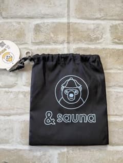 & sauna巾着 アンドサウナ ＆サウナのサムネイル