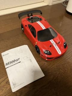 カワダ　M300GT カーボンシャーシ　受信機以外のメカ付きkawada 中古 カワダ M300GT カーボンシャーシ 受信機以外のメカ付きkawada 中古