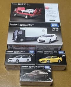 トミカプレミアム 日産車セット トランスポーター他 5台