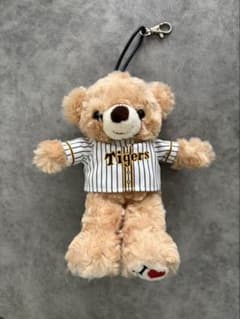 阪神タイガース　くま　ぬいぐるみストラップのサムネイル