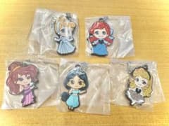 でふぉラバ! ディズニーヒロインキーホルダー　 5点セットのサムネイル