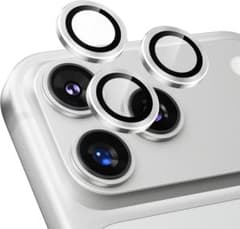 iPhone 17 Pro/ Pro Max用 カメラカバー 9H強化ガラスのサムネイル