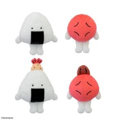 おにうめ　くっつき　ぬいぐるみ　全4種セット