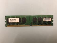 エレコム  PC2-4200U(DDR2-533) 1GBメモリ　パソコン用のサムネイル