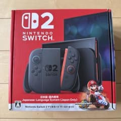 Nintendo Switch 2 日本語マリオカート版(ソフト付属なし) 中古 - メルカリ