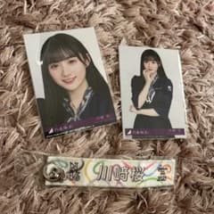 川﨑桜 生写真 個別ミニマフラータオルセットのサムネイル