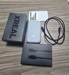 xreal beam 外箱付 XREAL Beam 完品 (付属品完備 / 箱・ケーブル付き) - メルカリ