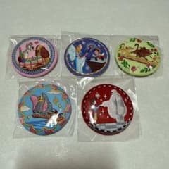 ディズニー 刺繍缶バッジ 5種セットのサムネイル