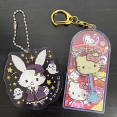 ハローキティ ウィッシュミーメル ハロウィン　アクリルキーホルダー