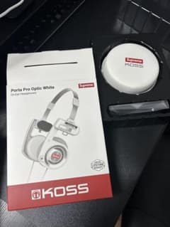 最終価格！supreme KOSS PortaPro ヘッドフォン 美品 - メルカリ
