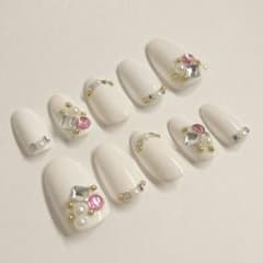 ✡﻿ネイルチップ✡﻿  【ハンドメイド】⚠︎現品のみのサムネイル