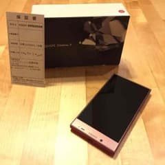 【良品】保証書付きY!mobile AQUOS CRYSTAL Y レッドのサムネイル