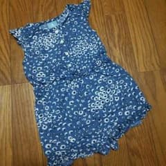 90㎝ babygap 花柄オールインワンのサムネイル
