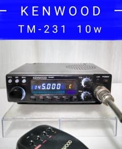 ケンウッド製 TM-231 10w機 145MHz モービル・トランシーバー - メルカリ