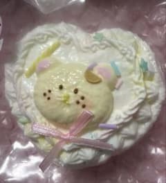 kikisquishy 純泥　くま　ハートケーキ　スクイーズのサムネイル