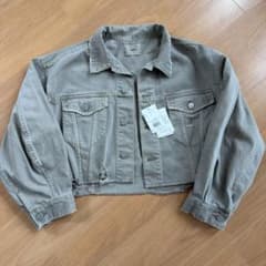 MURUA デニムジャケット ショート丈 ダメージ加工のサムネイル