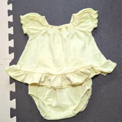 ベビー服 トップス ブルマ セット イエロー 花柄のサムネイル