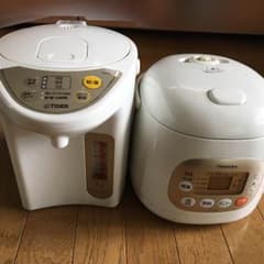 しんご様専用【中古品】電気ポット＊炊飯器セットのサムネイル