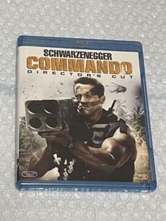 コマンドー Blu-ray Director’s Cut 海外版 イタリア版