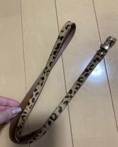 レオパード柄 細ベルトのサムネイル
