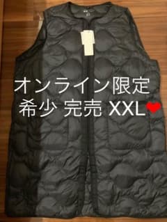 ● ユニクロ セオリー コラボ 完売 XXL ウルトラライトダウン ロングベストのサムネイル