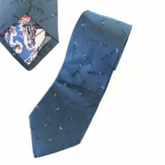 【美品】Paul Smithネクタイ シルク 無地 ソリッド ロゴマニア 青緑 美品】Paul Smithネクタイ シルク 無地 ソリッド ロゴマニア 青緑