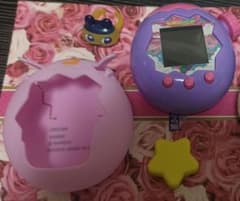 たまごっちパラダイス パープルスカイ ピンクケースセットのサムネイル