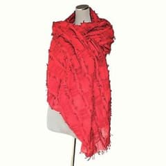 入手困難 Y’s ヨウジヤマモト クラッシュ編 厚手ウールストール 大判 y2k 入手困難 Y's ヨウジヤマモト クラッシュ編 厚手ウールストール 大判 y2k