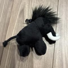 Mammut 黒い象のぬいぐるみ - メルカリ