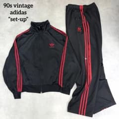 90s adidas トラックジャケット パンツ セットアップ アディダス 希少