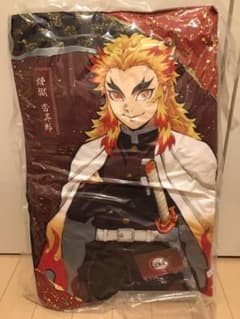 【選べるおまけ付❤︎】鬼滅の刃　煉獄杏寿郎　メガジャンボクッションのサムネイル