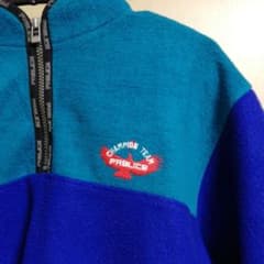 FABLICE 古着 ハーフジップ フリースのサムネイル