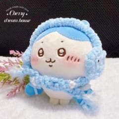 옷 옷 10cm 치이카와 하치와레 이어 머프 머플러 장갑 세트