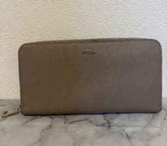 FURLA 長財布 バビロン BABYLON グレージュ - メルカリ