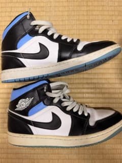 NIKE AIR JORDAN スニーカー ブラック ブルーのサムネイル