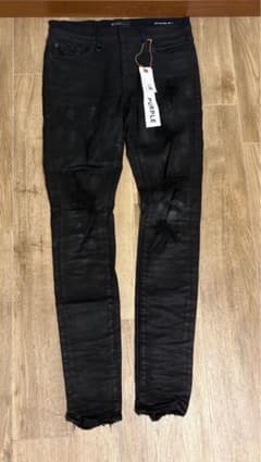 PURPLE BRAND P001 Black Oil Spill デニムのサムネイル